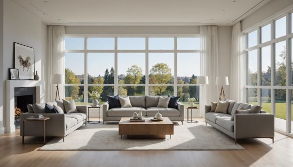 Peinture claire et luminosite interieure optimale