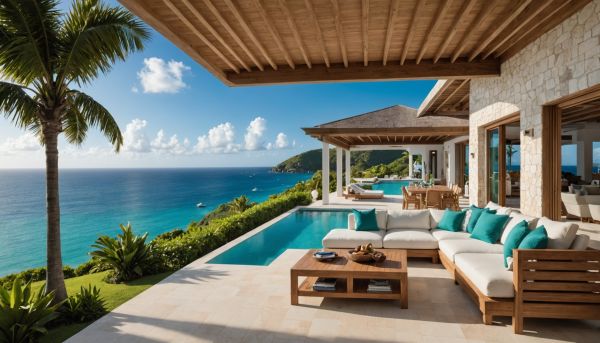 Qu'est-ce qui distingue une villa d'exception à saint-barthélemy ?